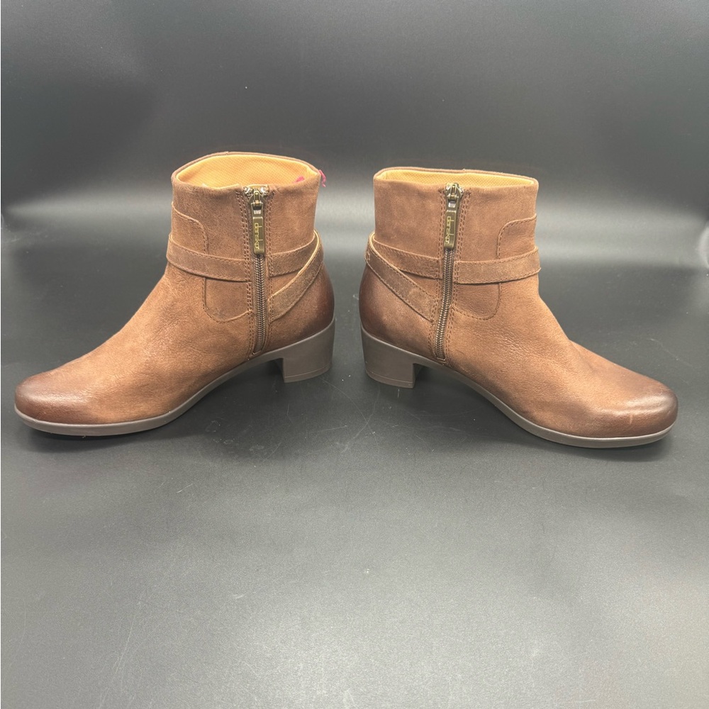 Dansko Cagney Ankle Bootie Brown